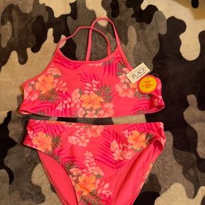 NWT Girls pink bikini